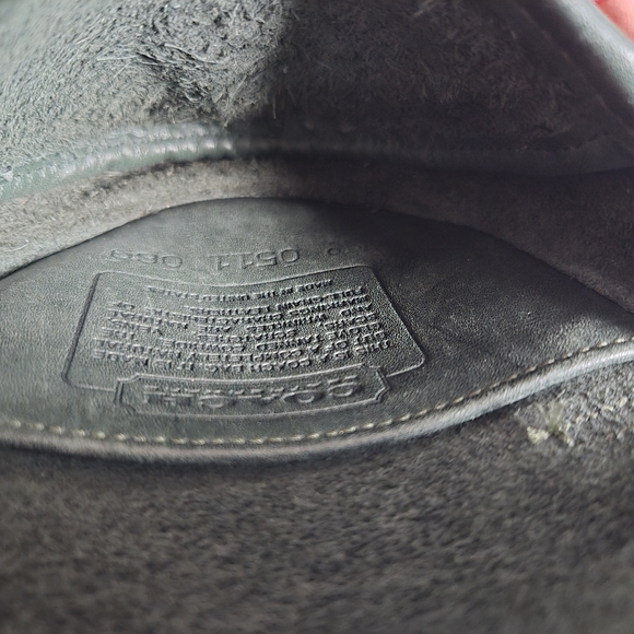 Rare Authentic Vintage Coach Mini Belt Bag in Dark Forest Green - Picture 5 of 8